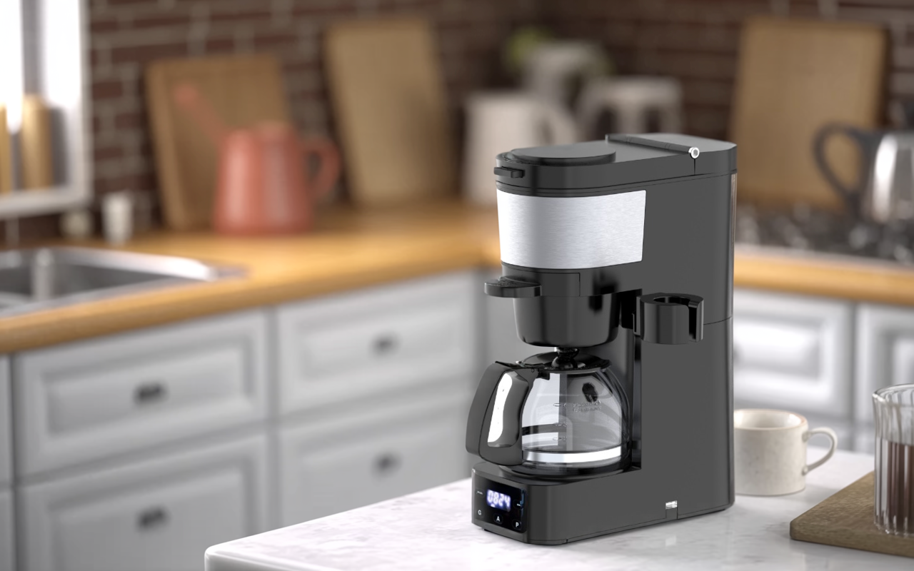 5-Cup Automatic Grind & Brew Coffee Maker