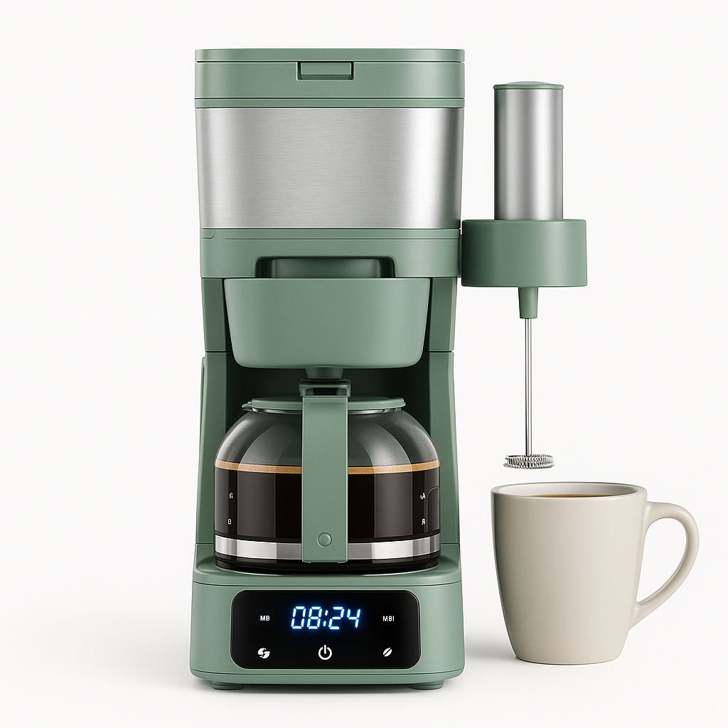 5-Cup Automatic Grind & Brew Coffee Maker